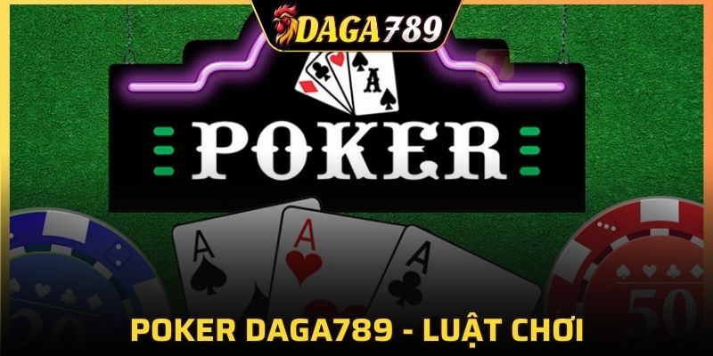 Luật chơi của poker sẽ bao gồm nhiều vòng lật bài và đặt cược
